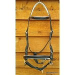 LightRider Leather Dressage Bitless Bridle